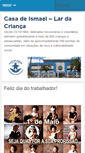 Mobile Screenshot of casadeismael.org